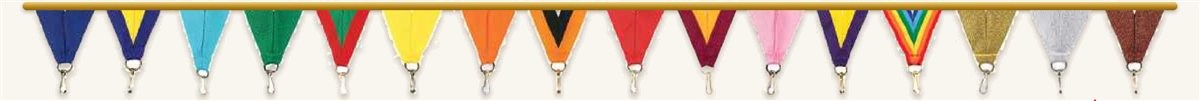 Ribbons in a wide range of colours and two tone combinations